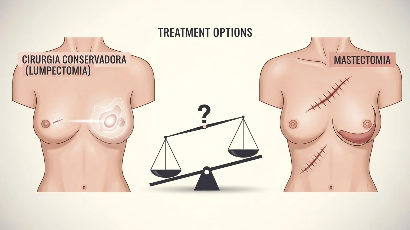 Cirurgia Conservadora da Mama vs Mastectomia: opções de tratamento